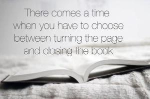 closing the book